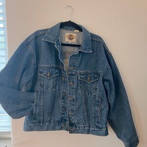 “Save the Planet” denim jacket